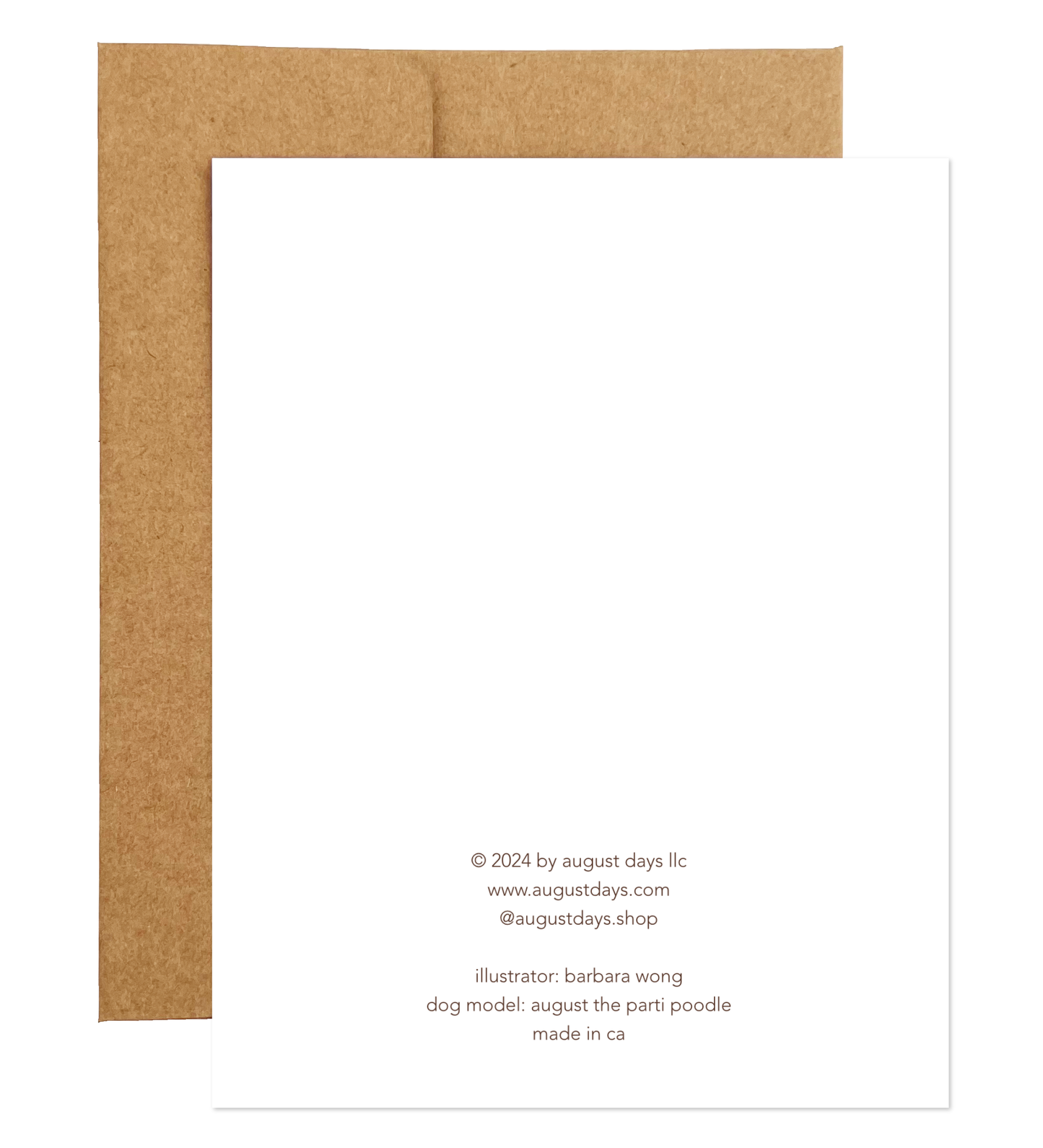 Party Poodle Birthday Card