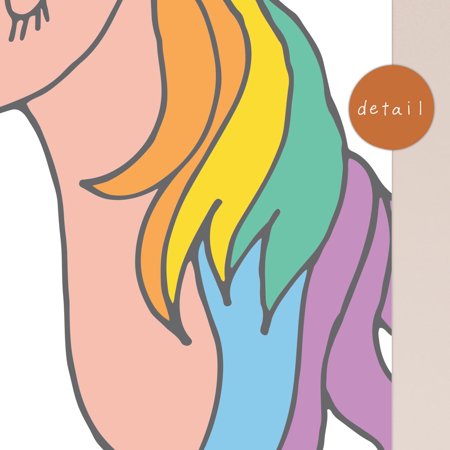 Unicorn Colors Bilingual Print (available in 6 languages)
